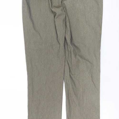 Marla Wynne Womens Beige Tall Size 10T Stretch Dress Pants
