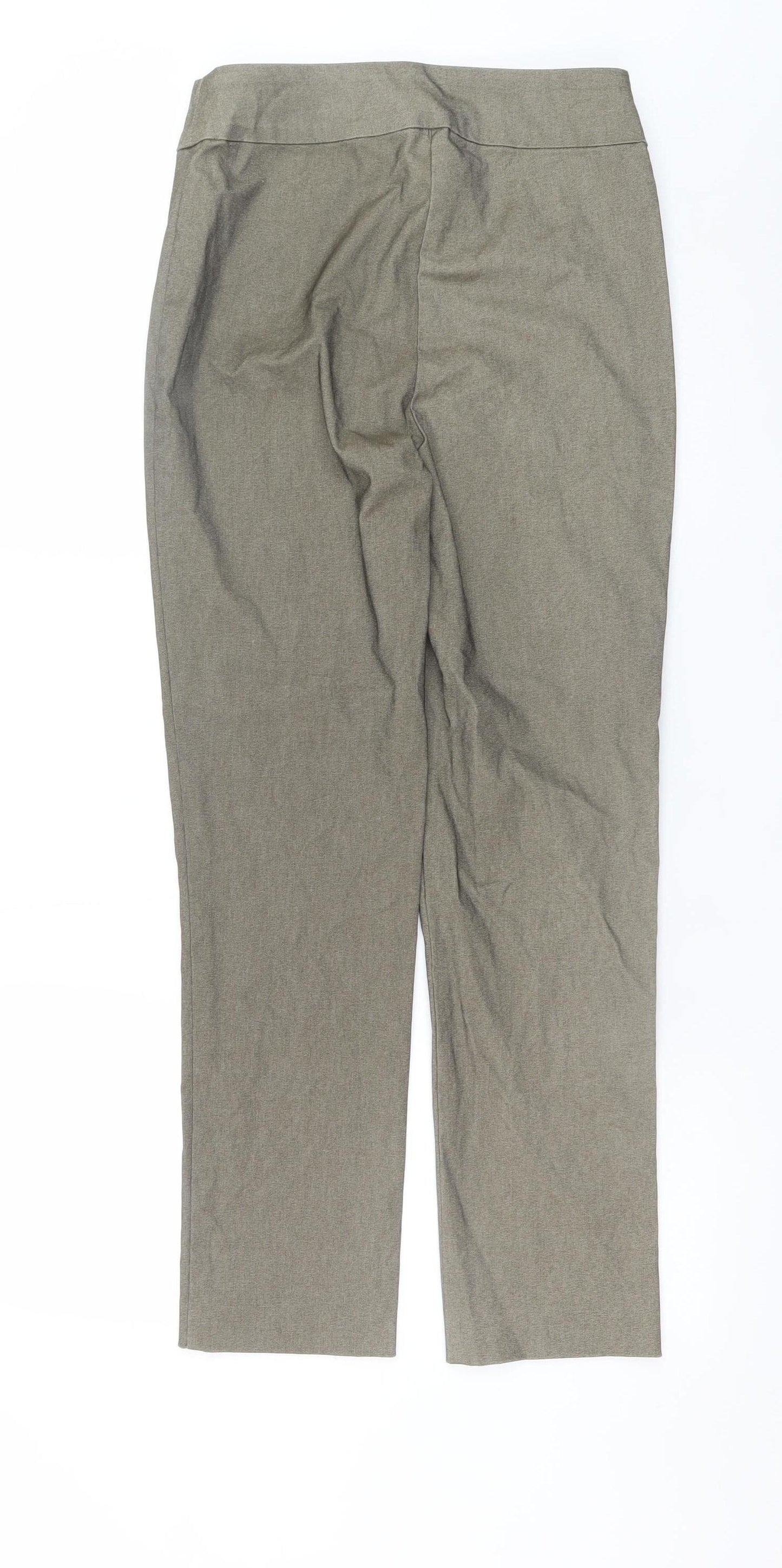 Marla Wynne Womens Beige Tall Size 10T Stretch Dress Pants
