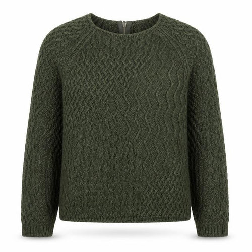 Next Petite Green Cable-Knit Acrylic Women’s Jumper Size 8