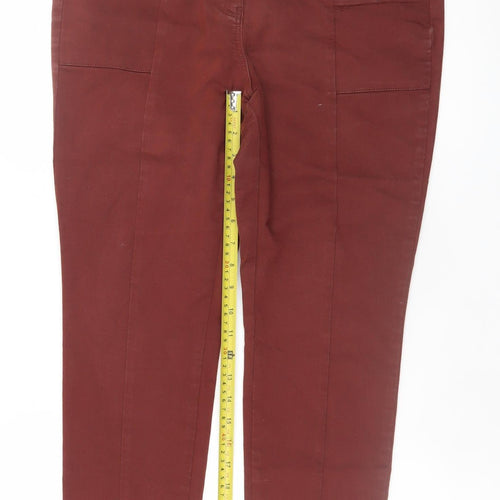 Next Women Brown Size 16 Skinny Stretch Jeans