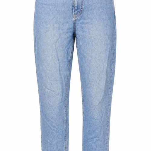 Zara Women Blue Mom High Rise Denim Jeans Size 8