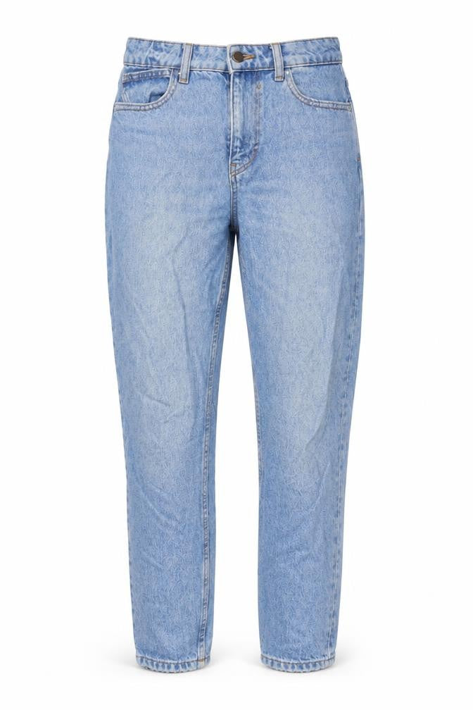Zara Women Blue Mom High Rise Denim Jeans Size 8