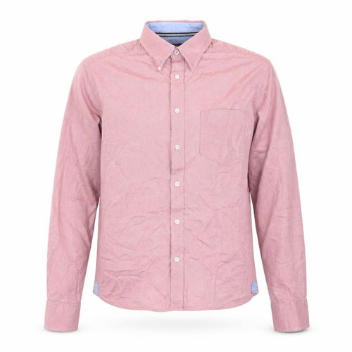 Marks and Spencer Blue Harbour Men's Pink Slim Fit Button-Down Shirt Size S