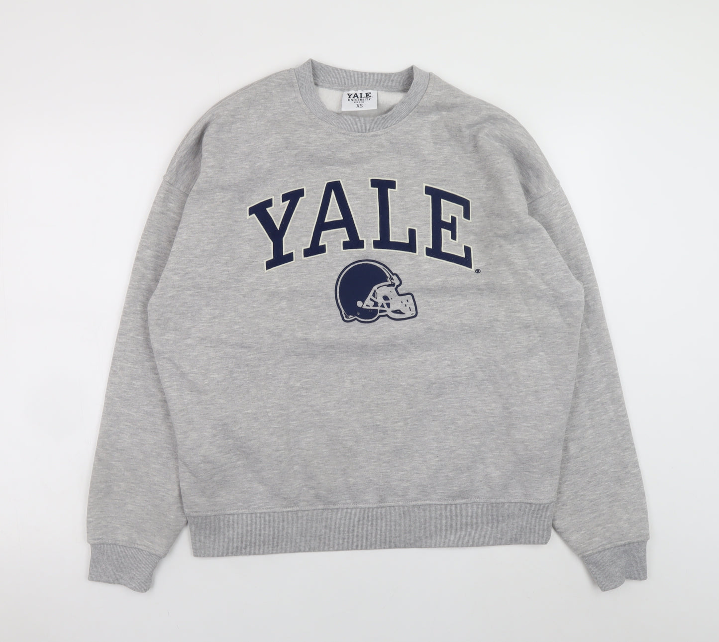 Yale University Men's Grey XS Pullover Sweatshirt Crew Neck