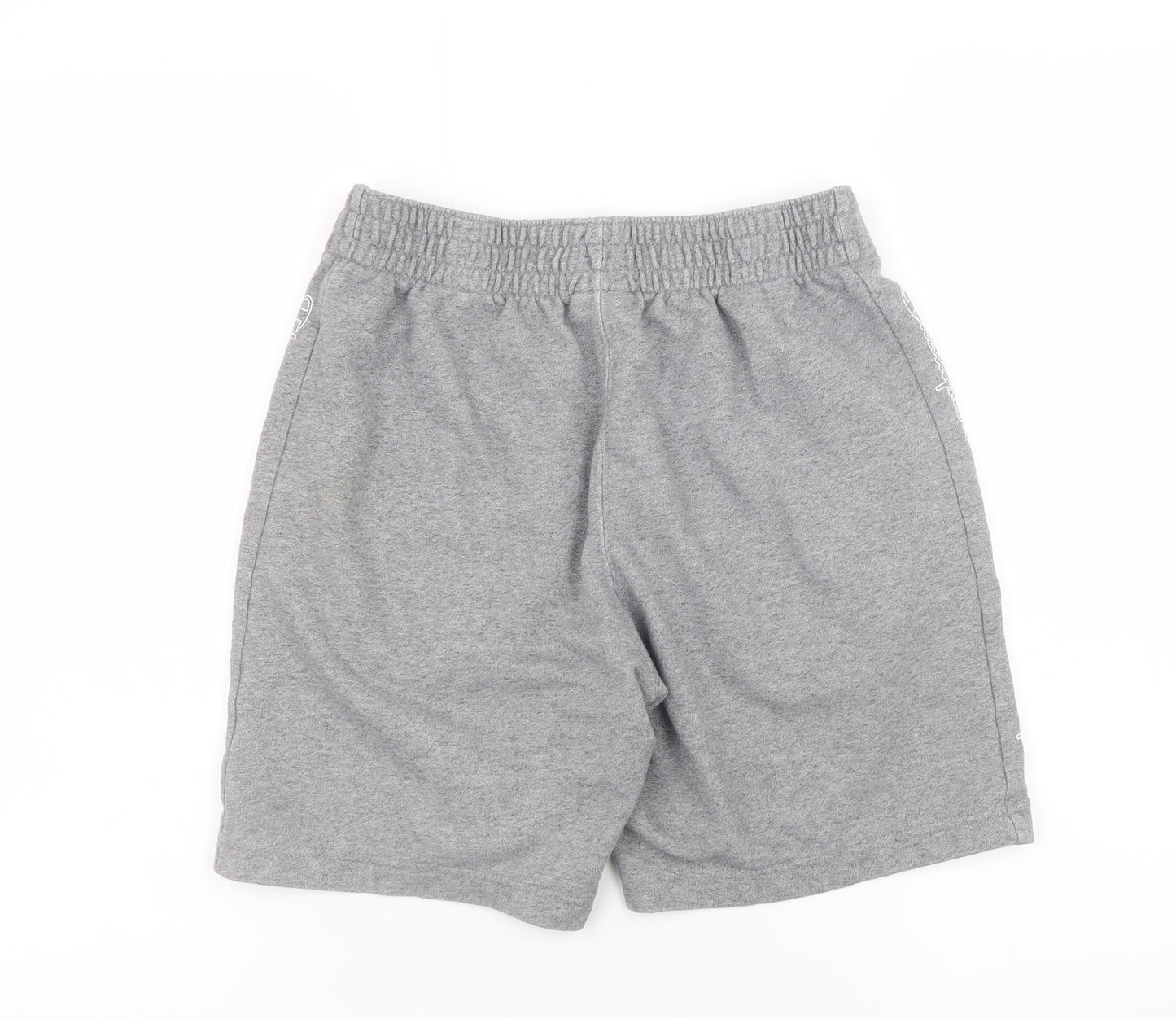 Champion Men's Grey Sweat Shorts Small Regular Fit Jersey Athletic