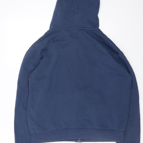 Converse Men's Blue Full Zip Hoodie Size M Regular Fit
