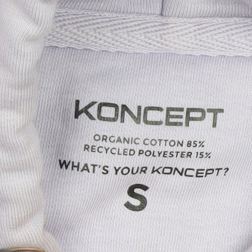 KONCEPT Men's Purple Pullover Hoodie Size S Graphic Print