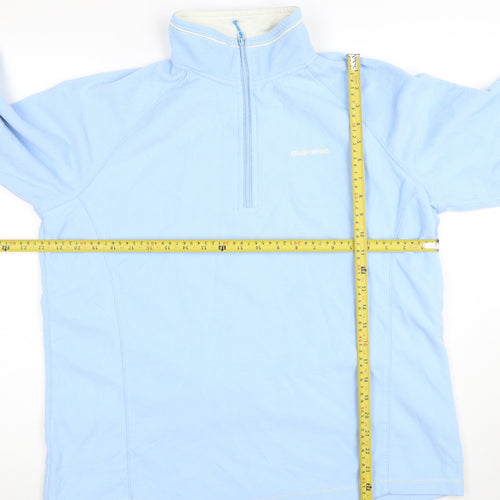 Craghoppers Women Blue XL 1/2 Zip Fleece Sweatshirt Outdoor Hiking