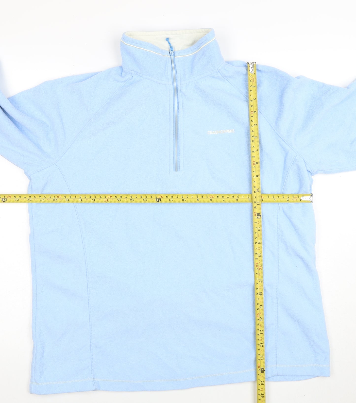 Craghoppers Women Blue XL 1/2 Zip Fleece Sweatshirt Outdoor Hiking