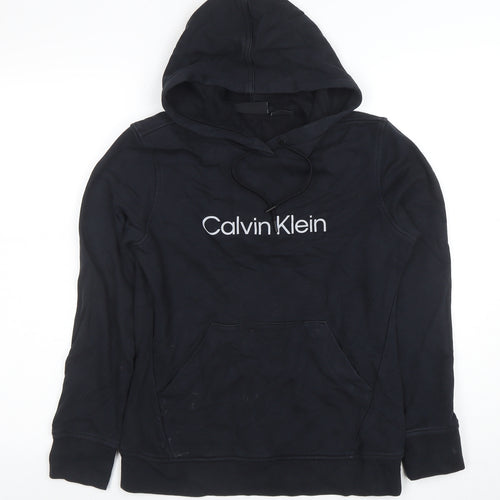 Calvin Klein Performance Men's Black Pullover Hoodie XS Fleece