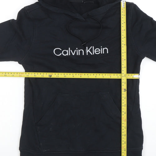 Calvin Klein Performance Men's Black Pullover Hoodie XS Fleece