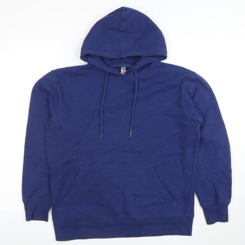 Urban Equip Men's Blue Pullover Hoodie Size S Regular Fit Fleece