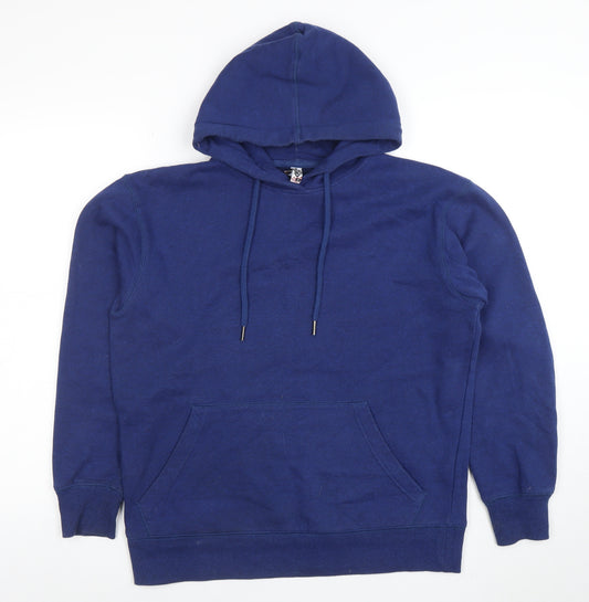 Urban Equip Men's Blue Pullover Hoodie Size S Regular Fit Fleece