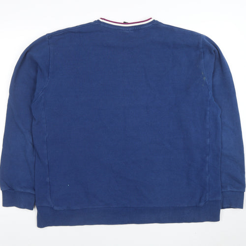 Urban Equip Men's Blue Crew Neck Sweatshirt Size S Regular Fit