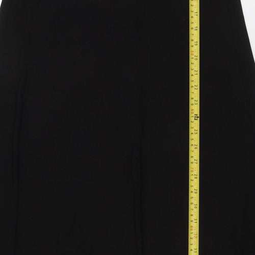 Attitudes by Renée Womens Black XS A-Line Sleeveless Jersey Maxi Dress