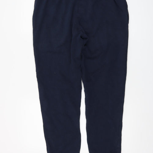 Jack & Jones Men's Blue Jogger Trousers L Regular Fit Fleece