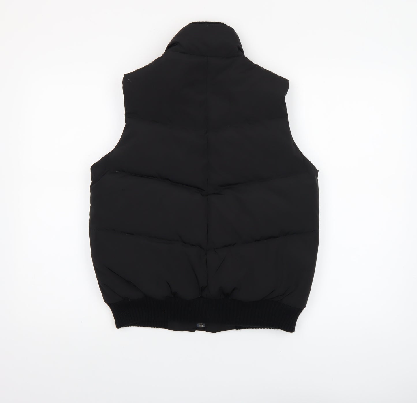 Next Womens Black Padded Puffer Waistcoat Gilet Size 10