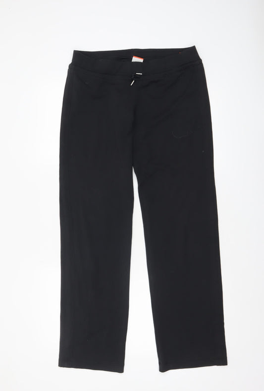 Nike Women’s Black Medium Athletic Dept Straight Leg Activewear Trousers