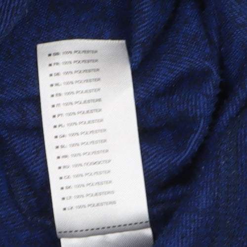 Trespass Men’s Blue Fleece 1/4 Zip Pullover Sweatshirt Size L