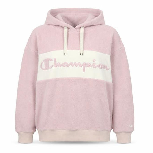 Champion Womens Pink XS Pullover Hoodie Fleece Logo Sweatshirt