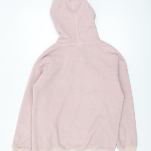 Champion Womens Pink XS Pullover Hoodie Fleece Logo Sweatshirt