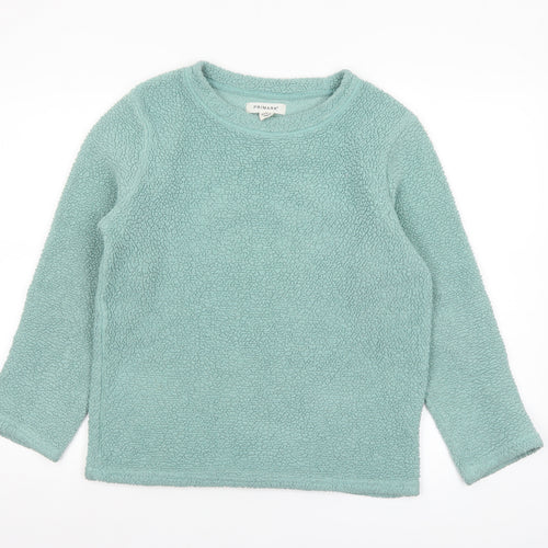 Primark Women's Blue Fleece Pullover Sweatshirt XS
