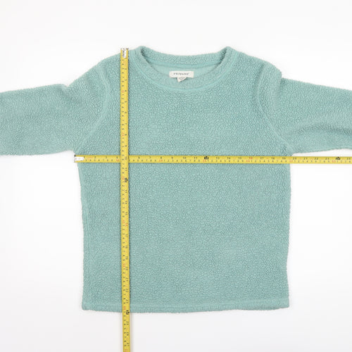 Primark Women's Blue Fleece Pullover Sweatshirt XS