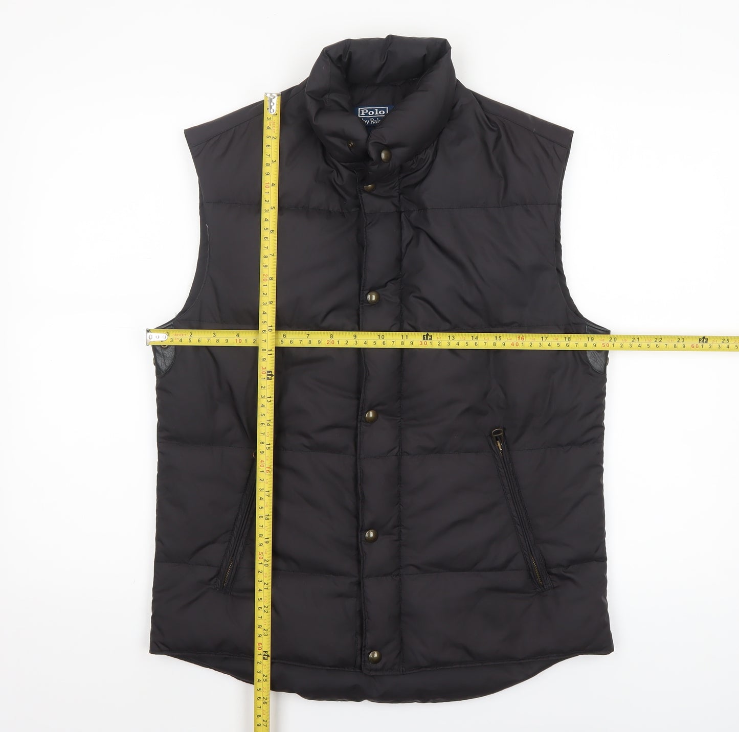 Polo Ralph Lauren Women's Black Puffer Down Waistcoat M