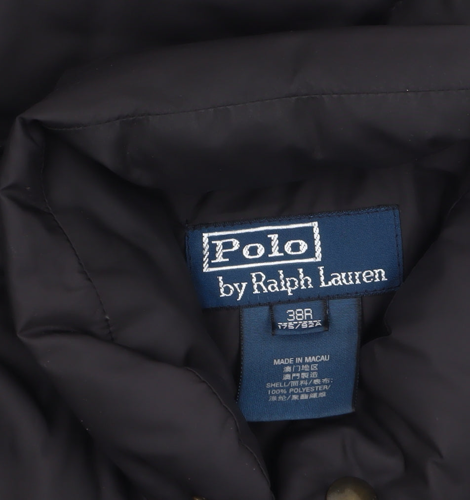 Polo Ralph Lauren Women's Black Puffer Down Waistcoat M