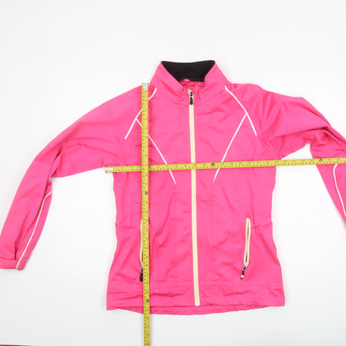 Green Lamb Women's Pink Waterproof Windbreaker Jacket S