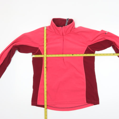 Berghaus Women's Pink 1/2 Zip Fleece Pullover Size 14