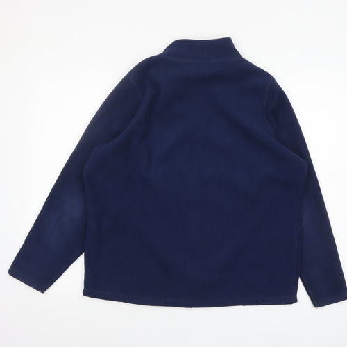 Anthology Women's Blue Fleece Full Zip Jacket Size 16/18