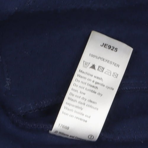 Anthology Women's Blue Fleece Full Zip Jacket Size 16/18