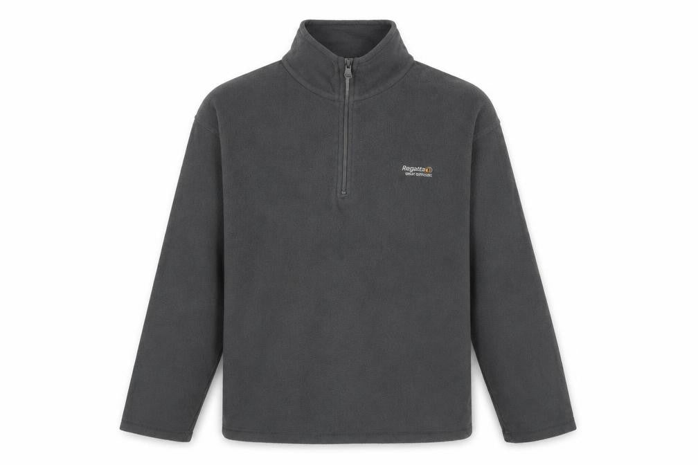 Regatta Men's Grey XL Fleece 1/4 Zip Pullover Sweatshirt Outdoor Top
