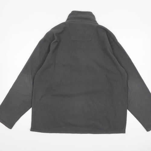 Regatta Men's Grey XL Fleece 1/4 Zip Pullover Sweatshirt Outdoor Top