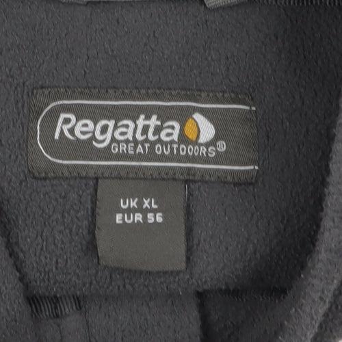 Regatta Men's Grey XL Fleece 1/4 Zip Pullover Sweatshirt Outdoor Top