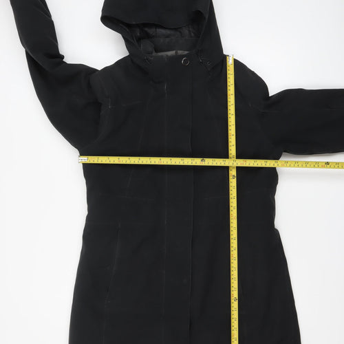 Merrell Womens Black L Waterproof Hooded Parka Coat