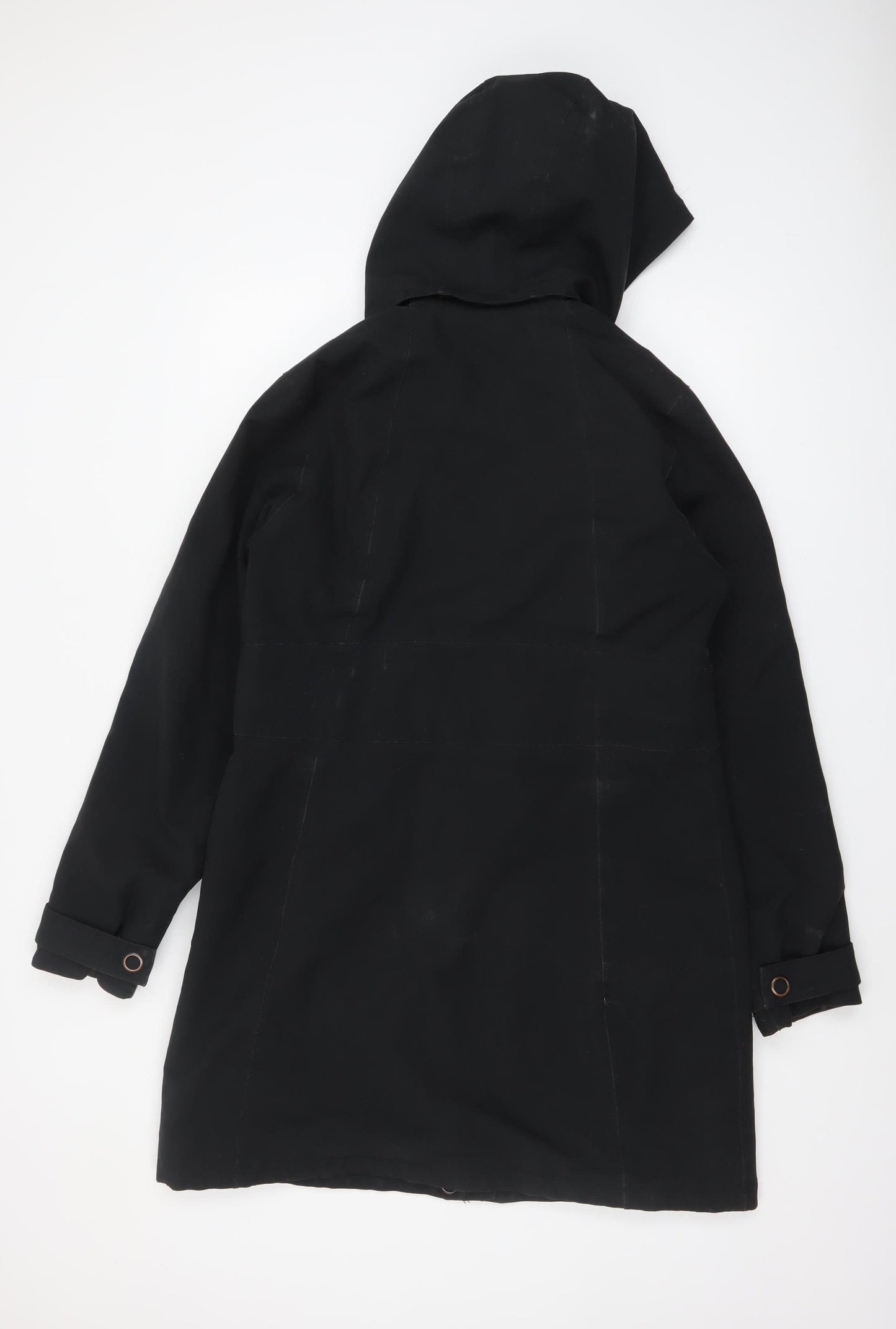 Merrell Womens Black L Waterproof Hooded Parka Coat