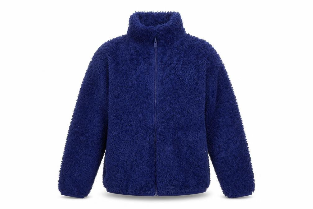 Uniqlo Womens Blue Fleece Full Zip Jacket XS Lightweight