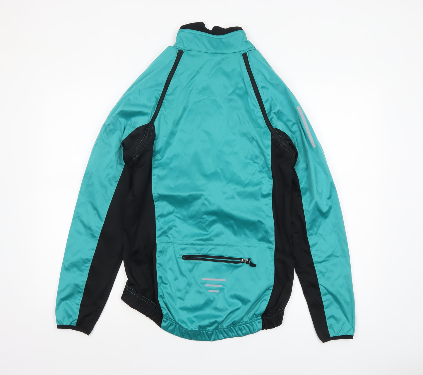 Crane Womens Green Windbreaker Sports Jacket Size 12-14 Regular Fit