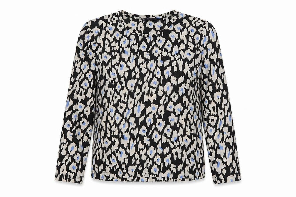 Marks and Spencer Women’s Multicoloured Animal Print Long Sleeve Blouse Size 8