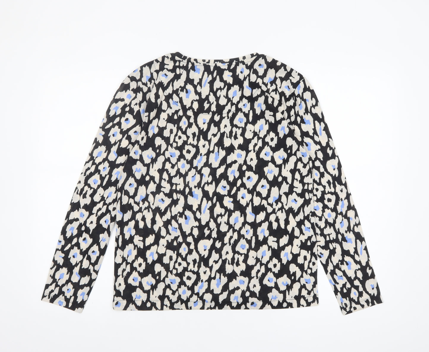 Marks and Spencer Women’s Multicoloured Animal Print Long Sleeve Blouse Size 8