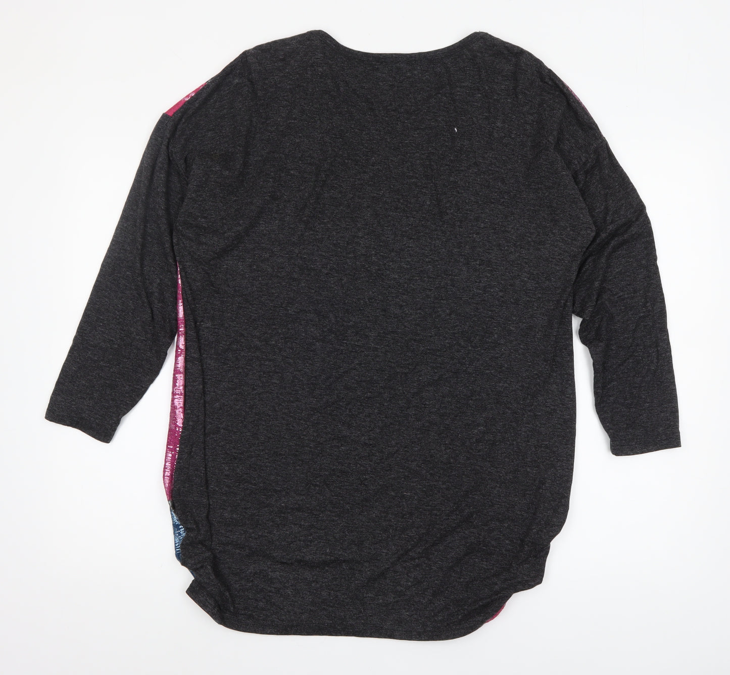 Klass Women’s Multicoloured Tunic Top M 3/4 Sleeve Round Neck