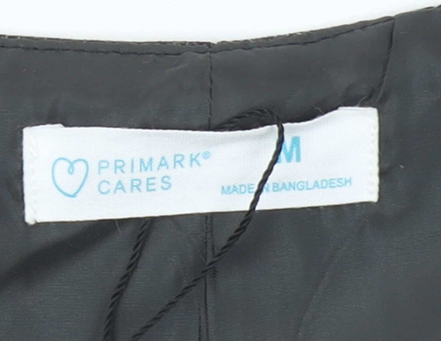 Primark Cares Women Grey Suit Waistcoat M Polyester Lined