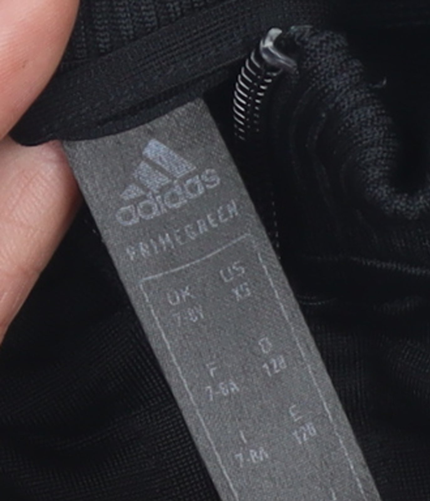Adidas Boys Black Track Jacket 7-8 Years Full Zip Colourblock Sportswear
