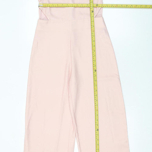 Lipsy Girls Pink 12 Years Ruffle Sleeve Formal Jumpsuit