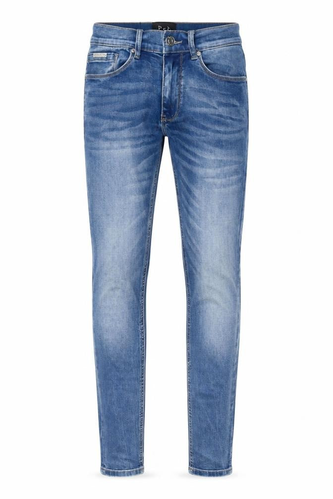 Pre London Men's Blue Slim Fit Stretch Denim Jeans Size 28R