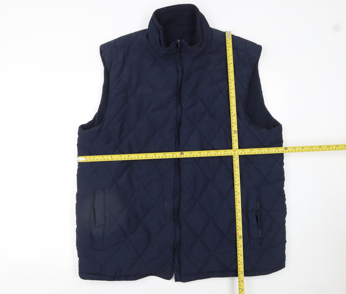Hawkshead Men's Blue Quilted Padded Waistcoat 2XL Regular Fit