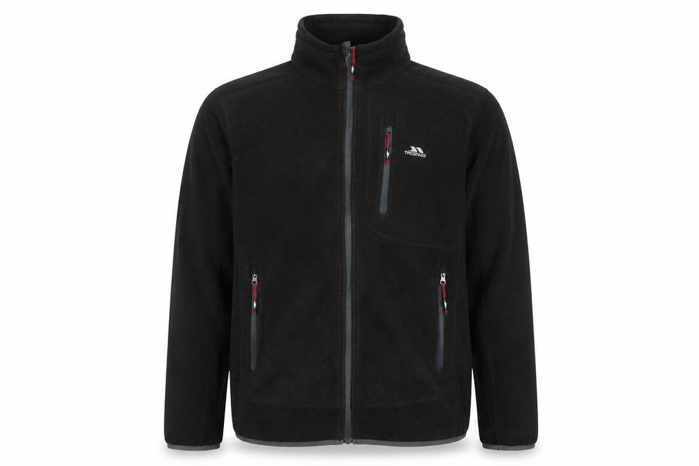 Trespass Men's Black XL Fleece Jacket Outdoor Full Zip