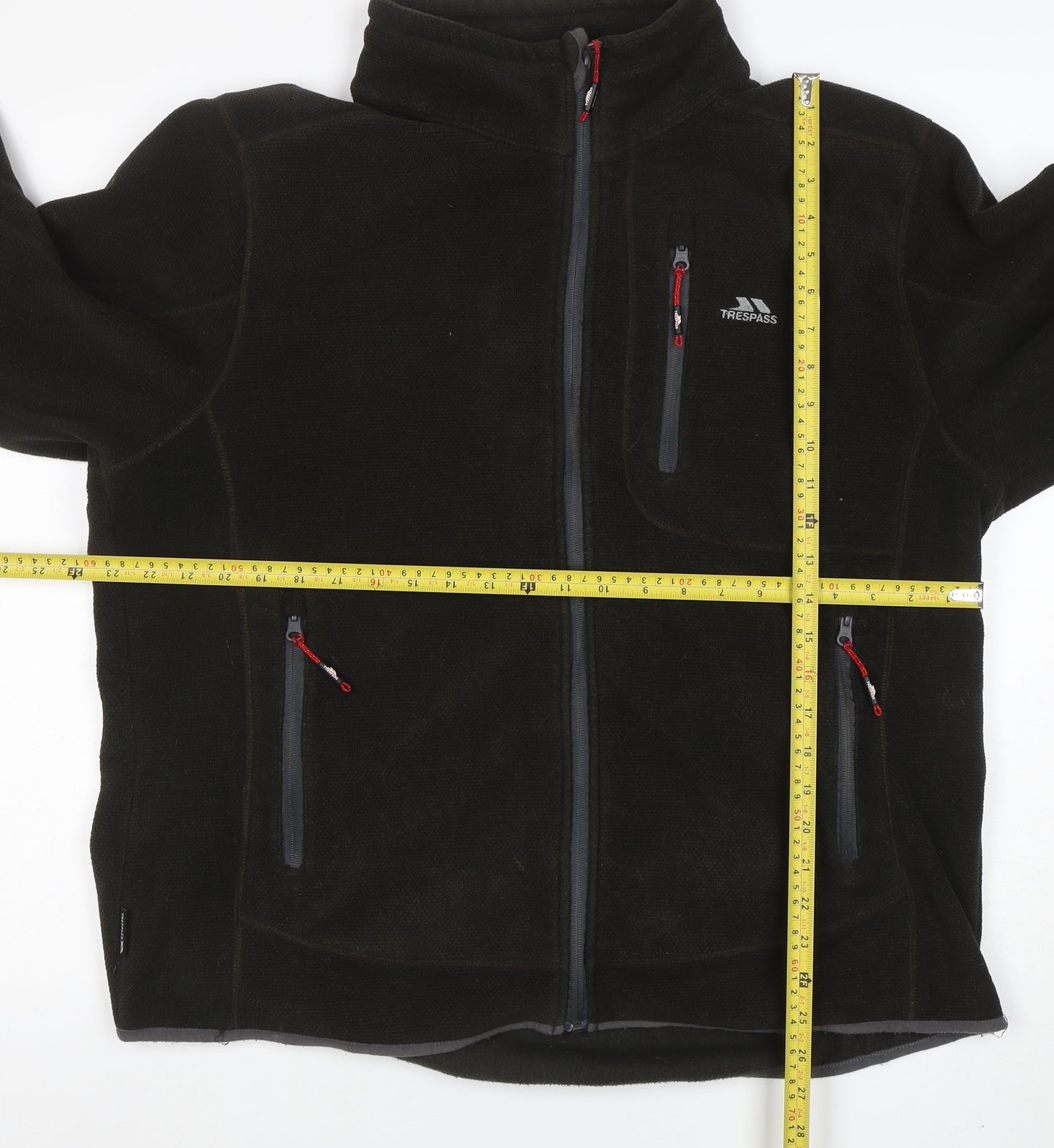 Trespass Men's Black XL Fleece Jacket Outdoor Full Zip